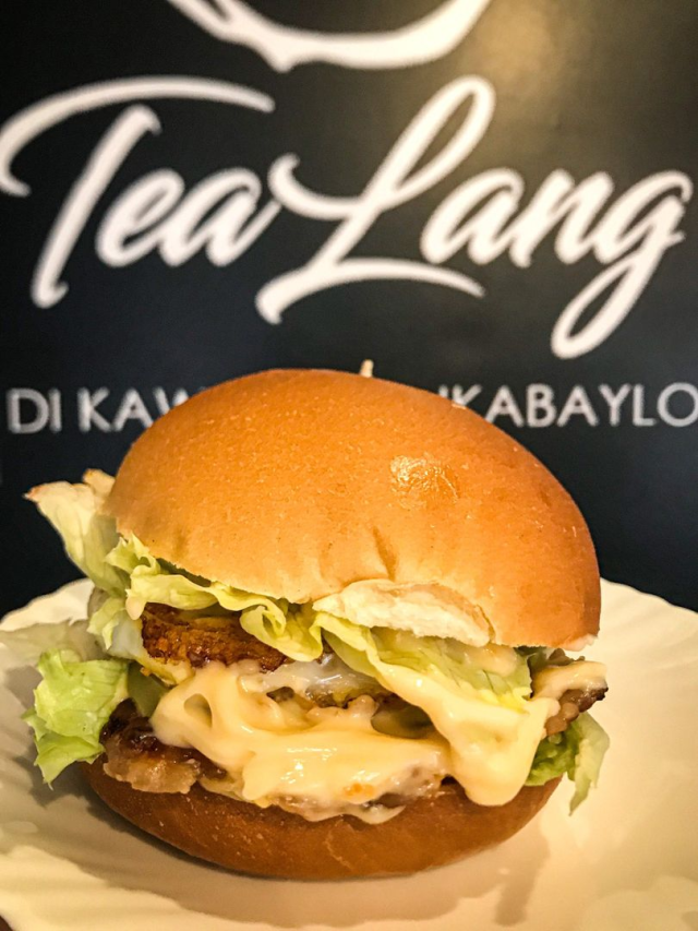 T3 Egg & Cheese Burger + Fries