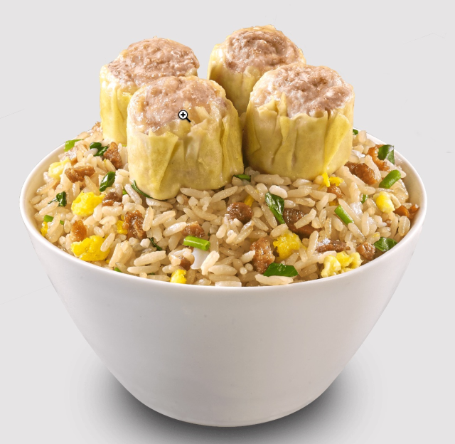 Chicken Chaofan with Siomai (Fried)