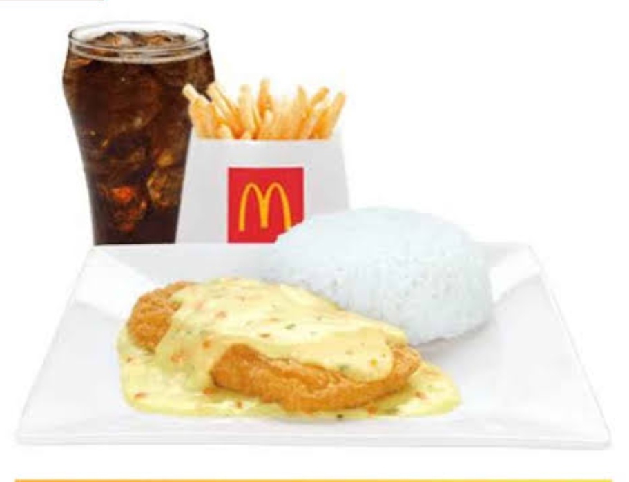 Crispy Chicken Fillet ala King w/ Small Fries