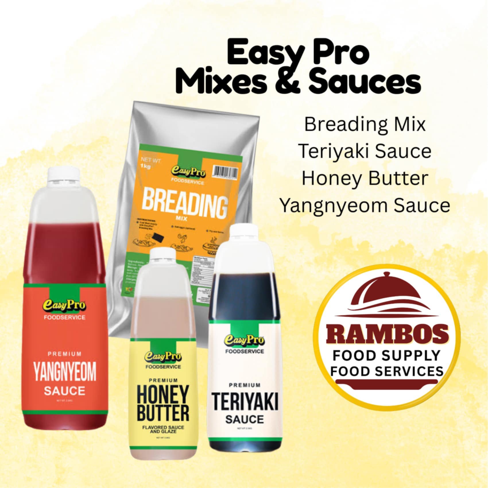 Easy Pro Honey Butter Sauce 2.5KG