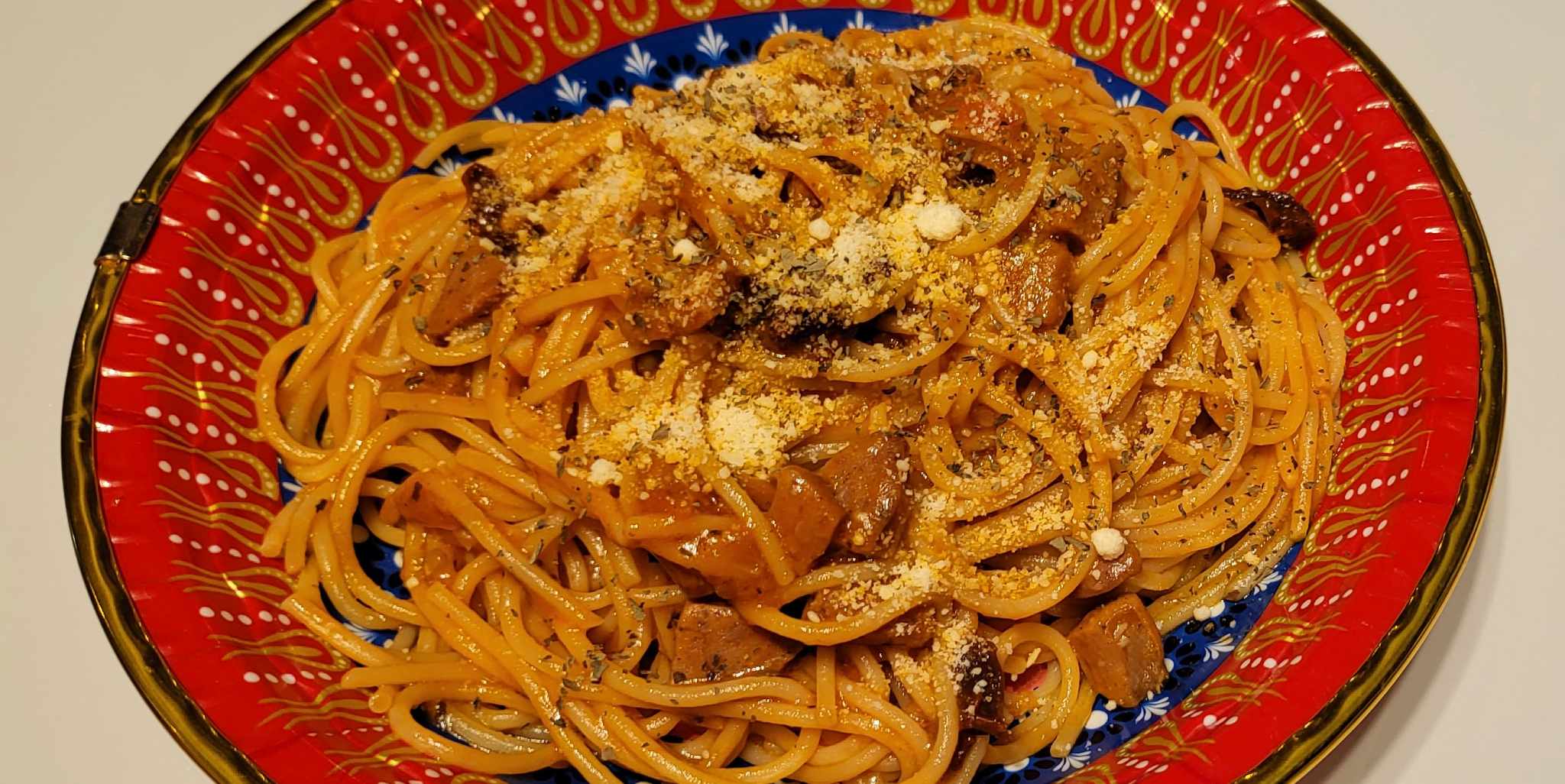 Italian with Hungarian Sausage Pasta