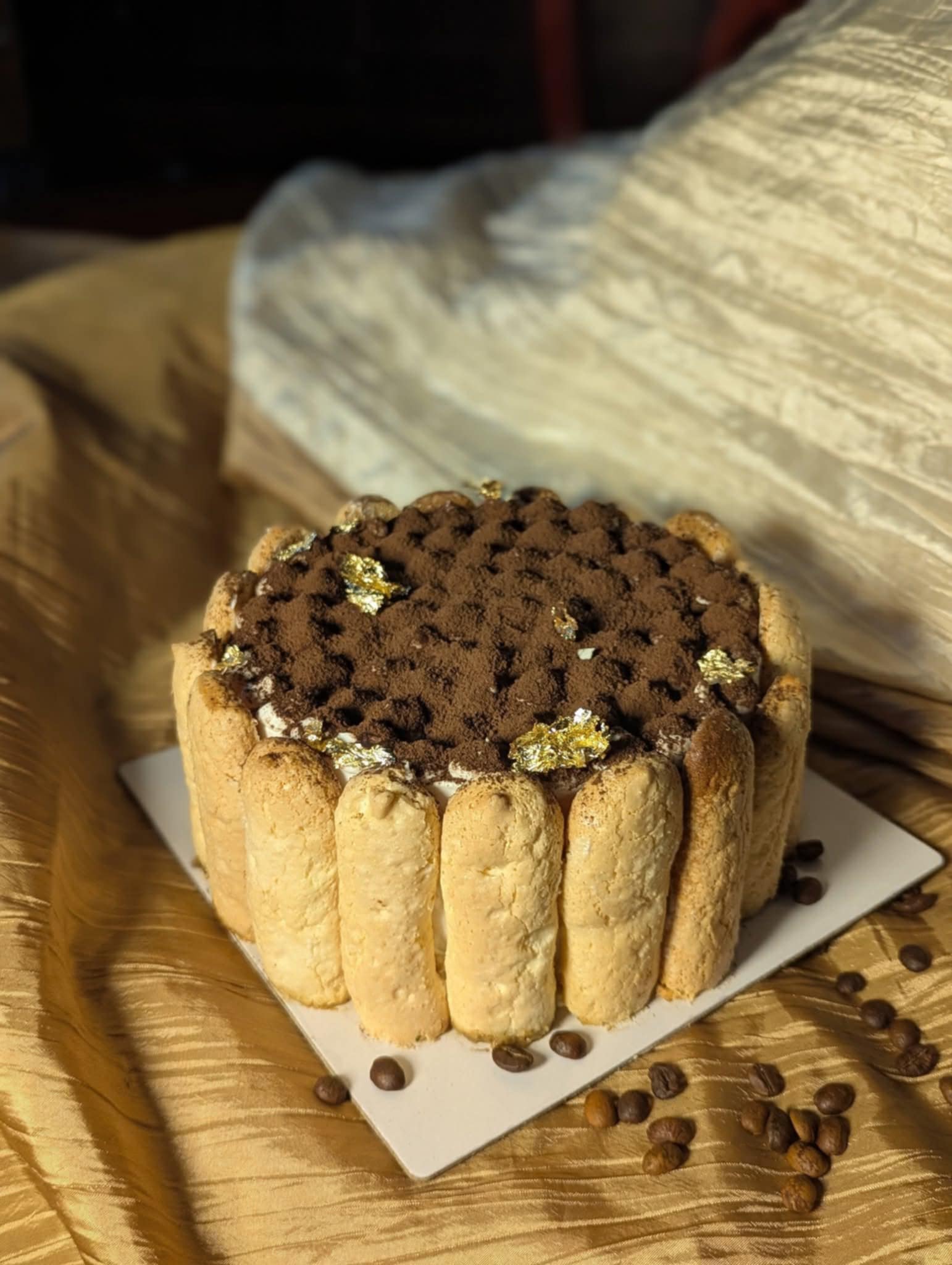 Tiramisu 'Best Dad' Cake