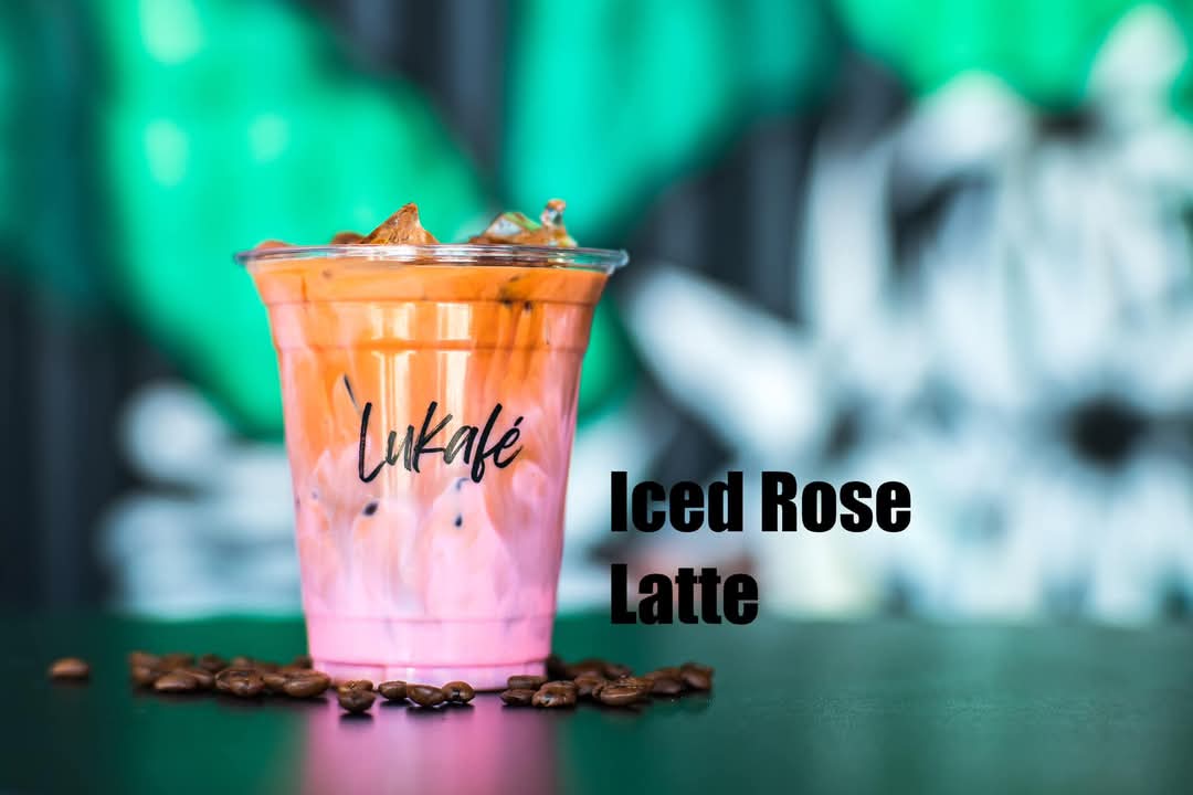 Rose Latte (Iced)