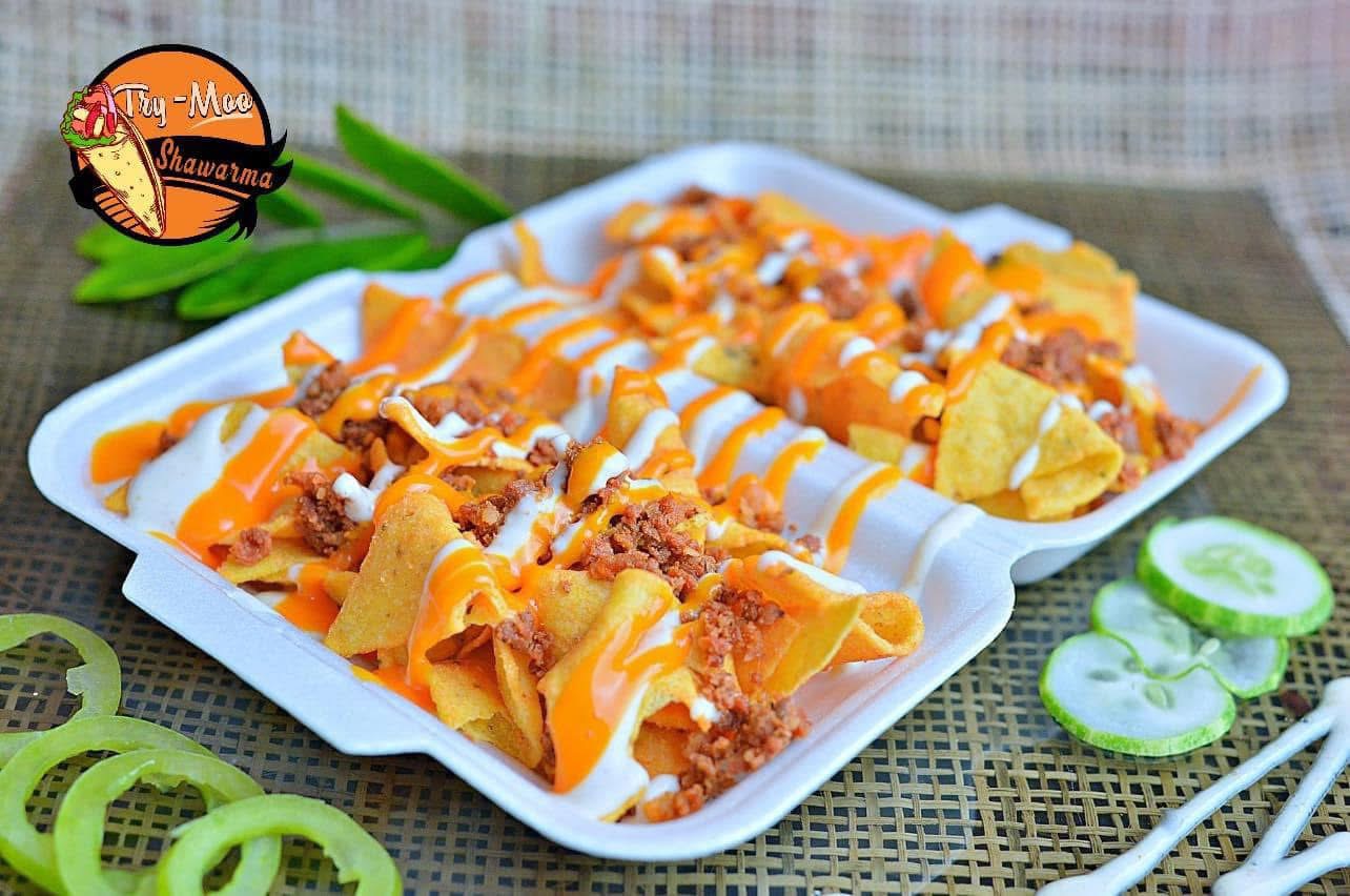 Shawarma Beef Nachos